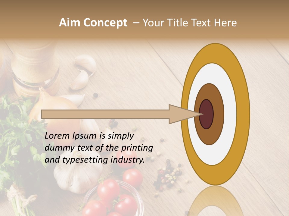 Background Food Oak PowerPoint Template