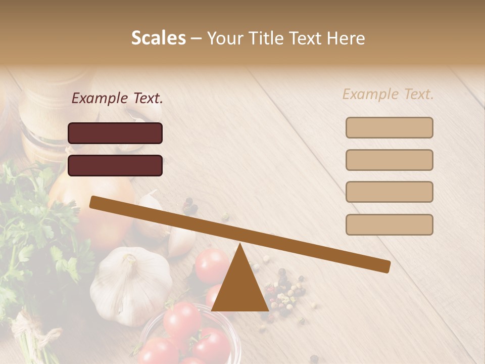 Background Food Oak PowerPoint Template