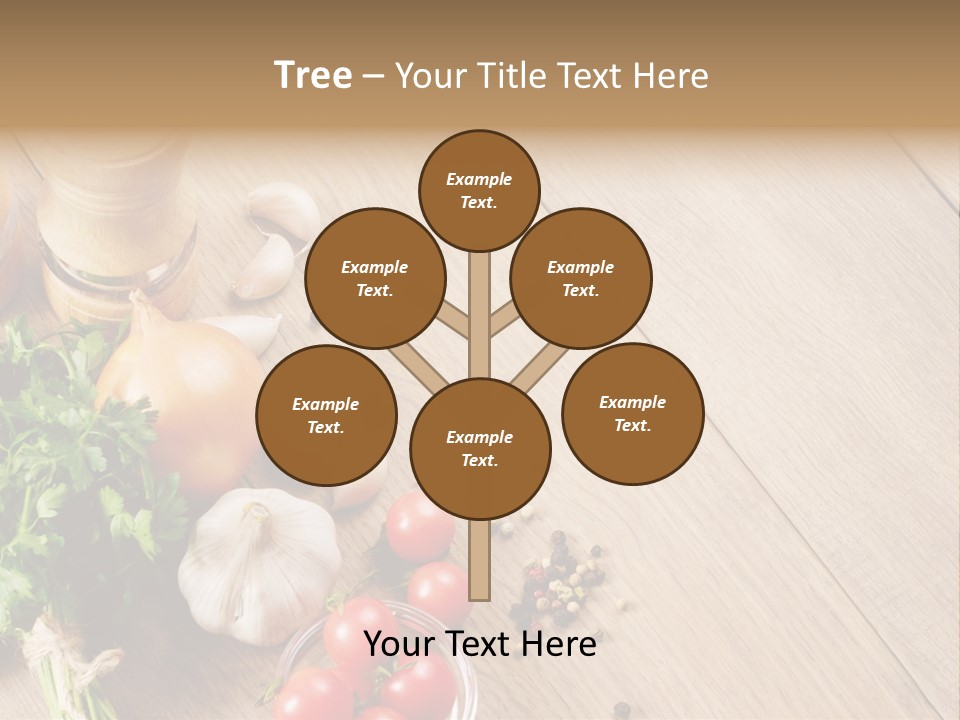 Background Food Oak PowerPoint Template