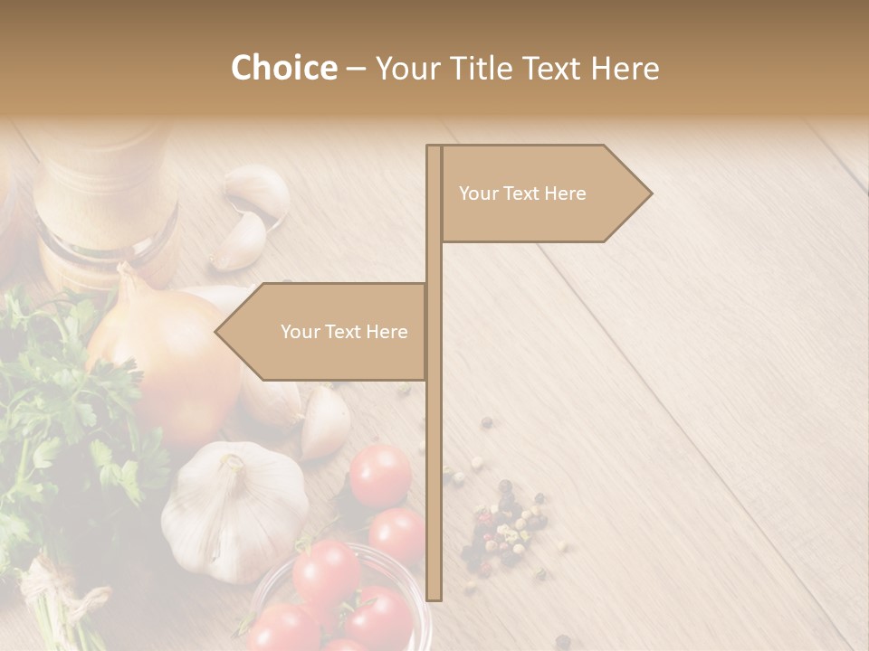 Background Food Oak PowerPoint Template