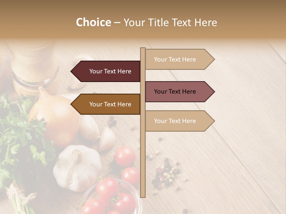 Background Food Oak PowerPoint Template