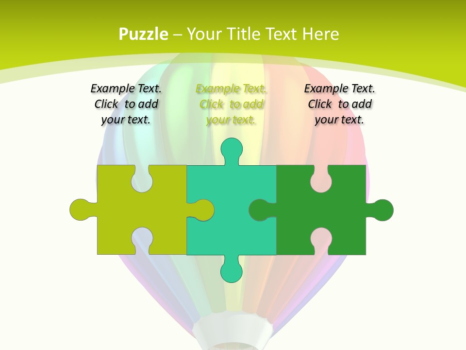 Ride Striped Journey PowerPoint Template