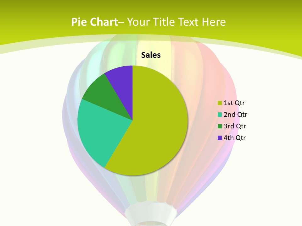 Ride Striped Journey PowerPoint Template