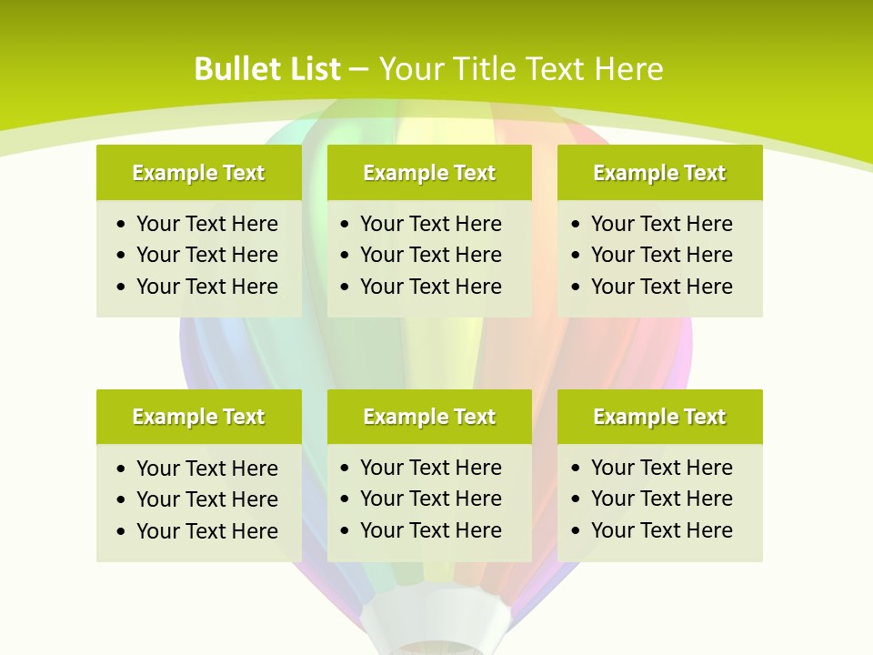 Ride Striped Journey PowerPoint Template