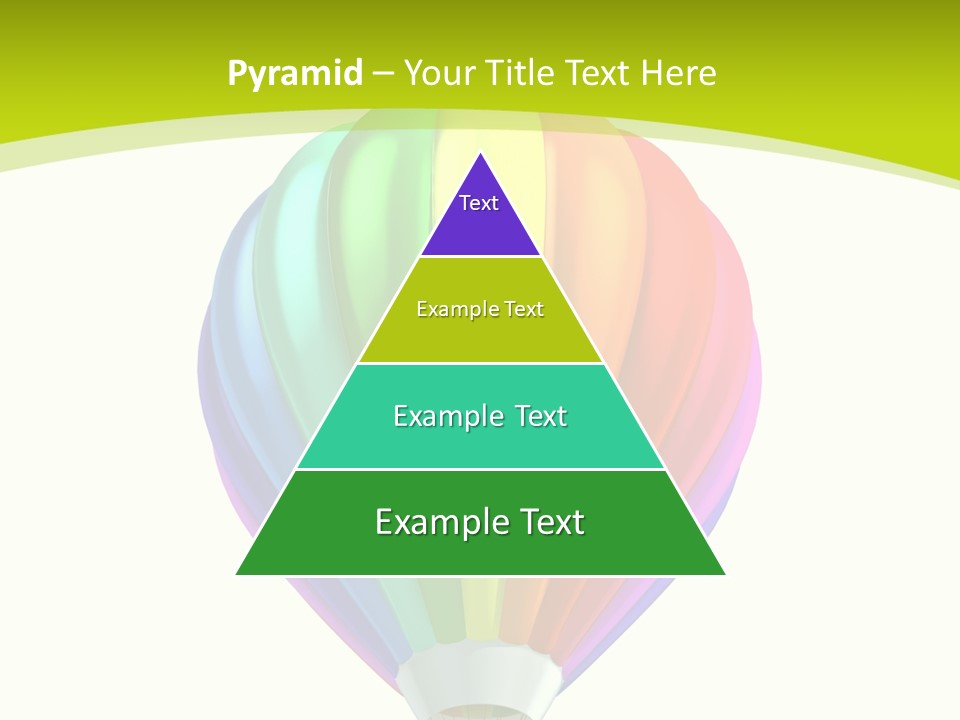 Ride Striped Journey PowerPoint Template