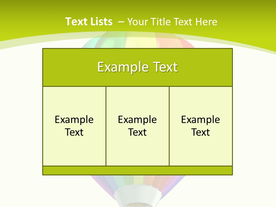 Ride Striped Journey PowerPoint Template