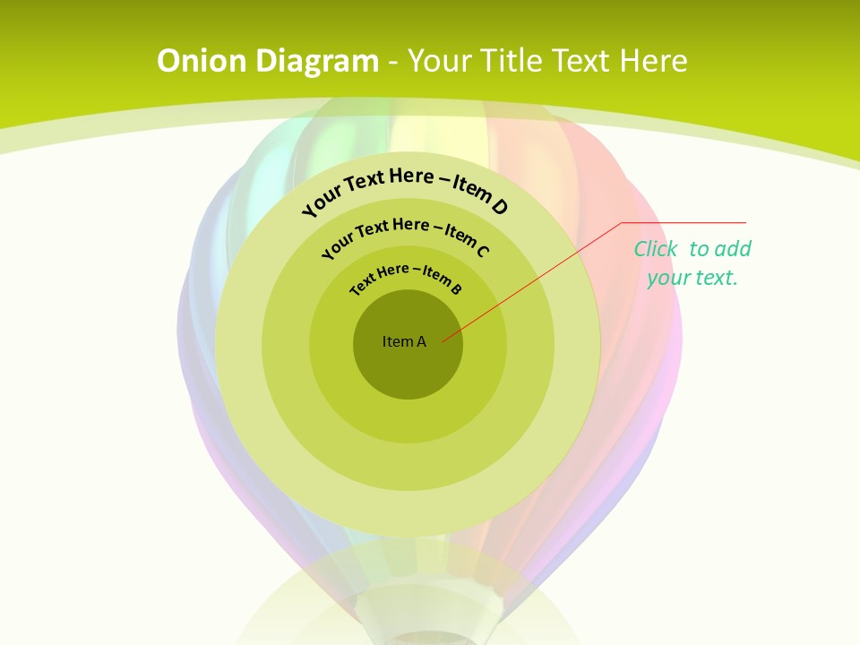 Ride Striped Journey PowerPoint Template