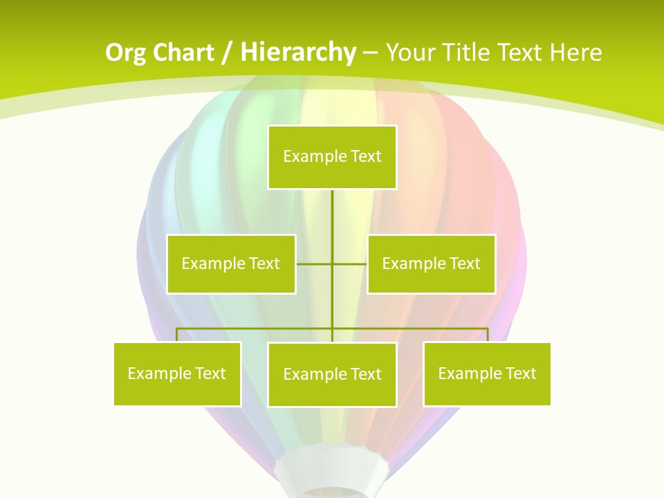 Ride Striped Journey PowerPoint Template
