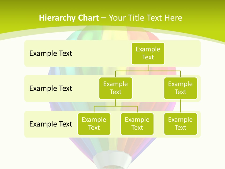 Ride Striped Journey PowerPoint Template