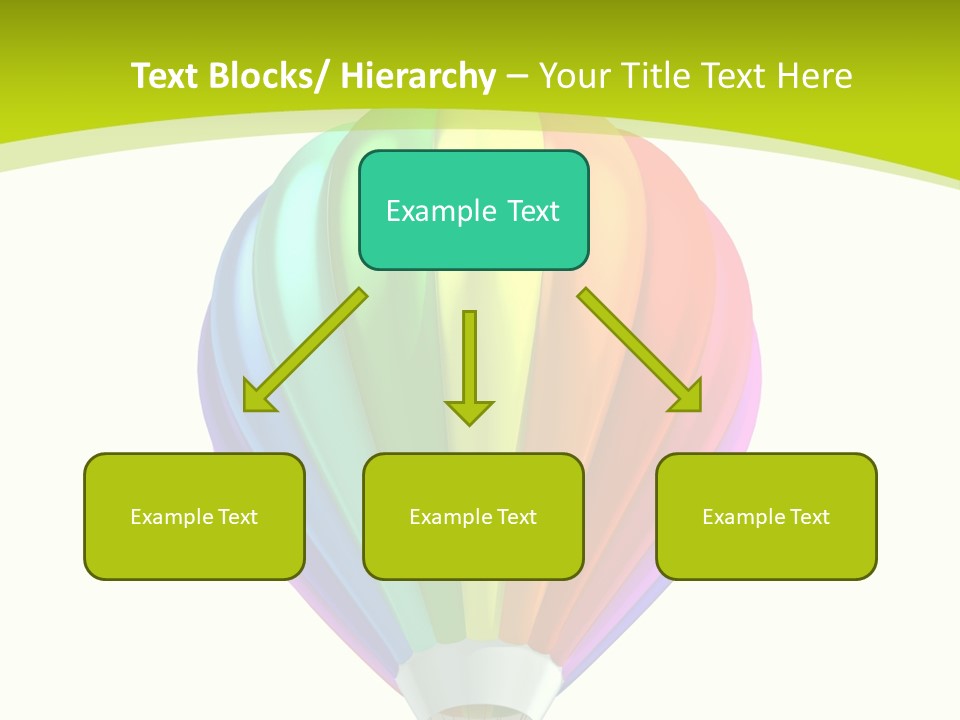 Ride Striped Journey PowerPoint Template
