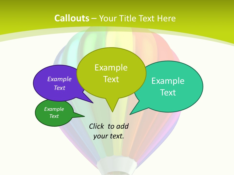 Ride Striped Journey PowerPoint Template