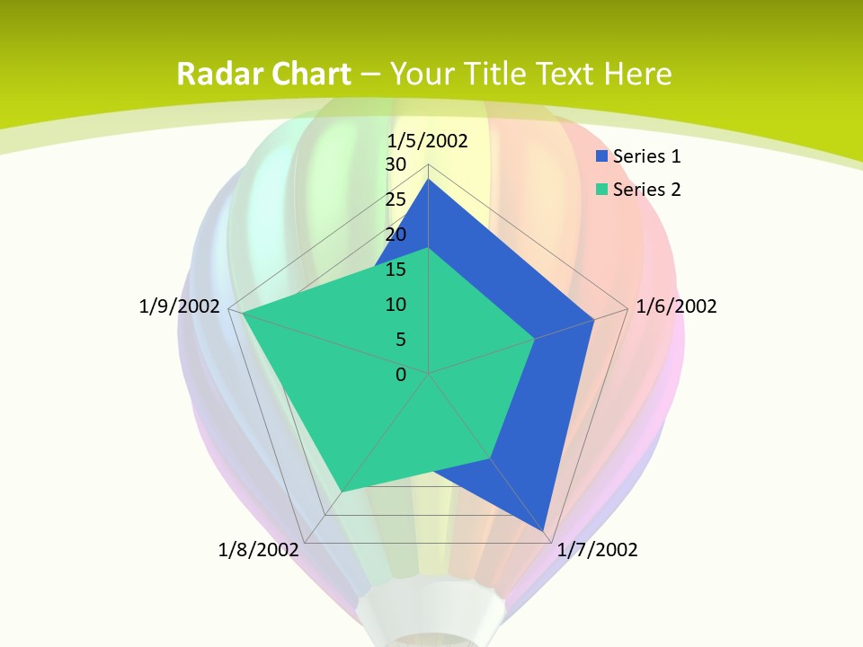 Ride Striped Journey PowerPoint Template