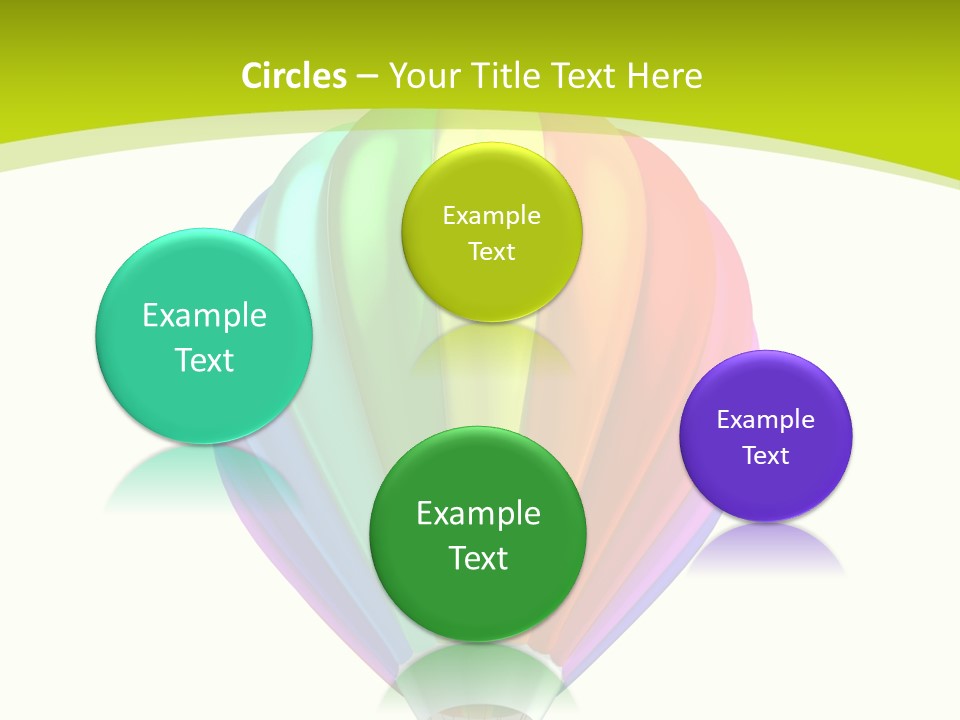 Ride Striped Journey PowerPoint Template