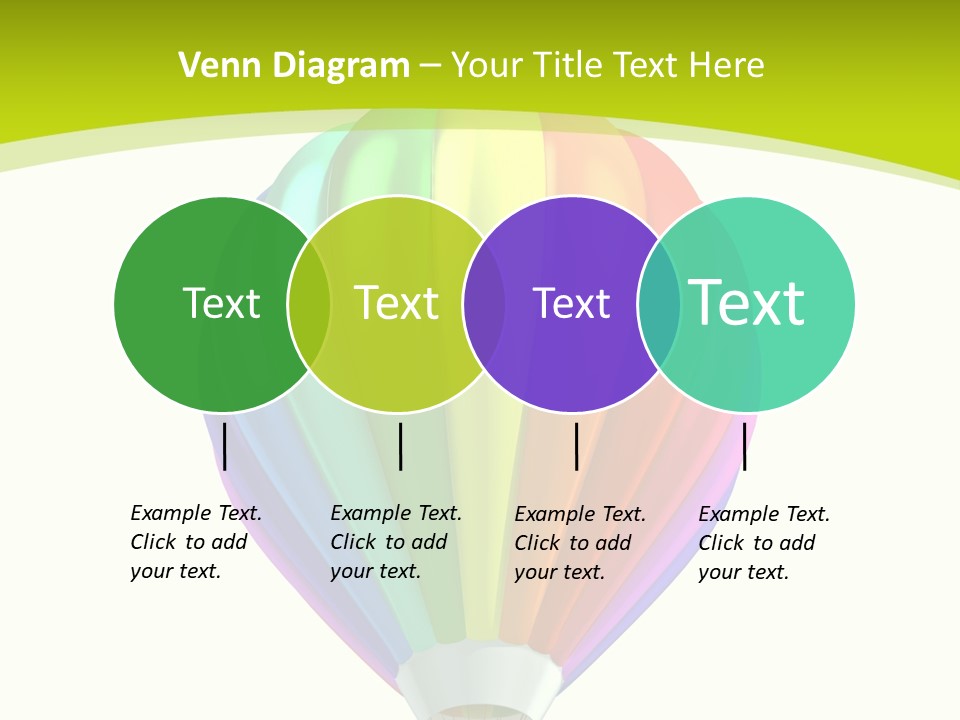 Ride Striped Journey PowerPoint Template