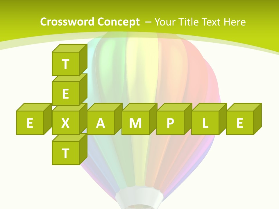 Ride Striped Journey PowerPoint Template