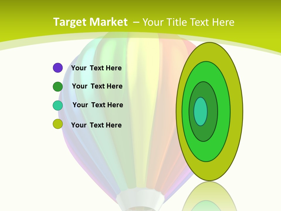 Ride Striped Journey PowerPoint Template