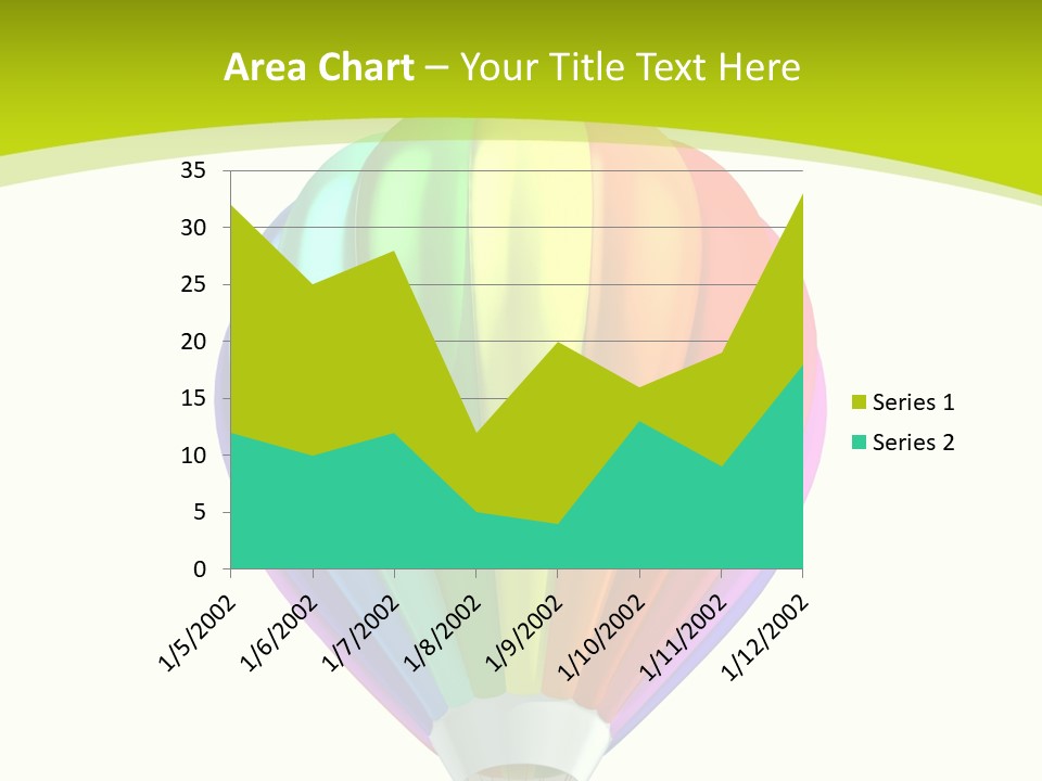 Ride Striped Journey PowerPoint Template