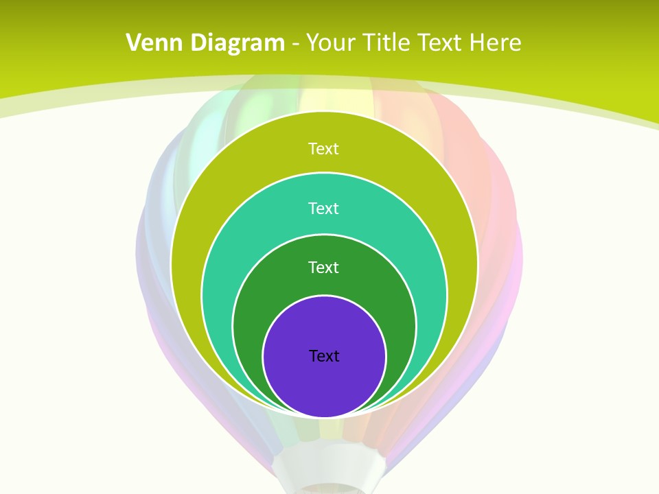 Ride Striped Journey PowerPoint Template
