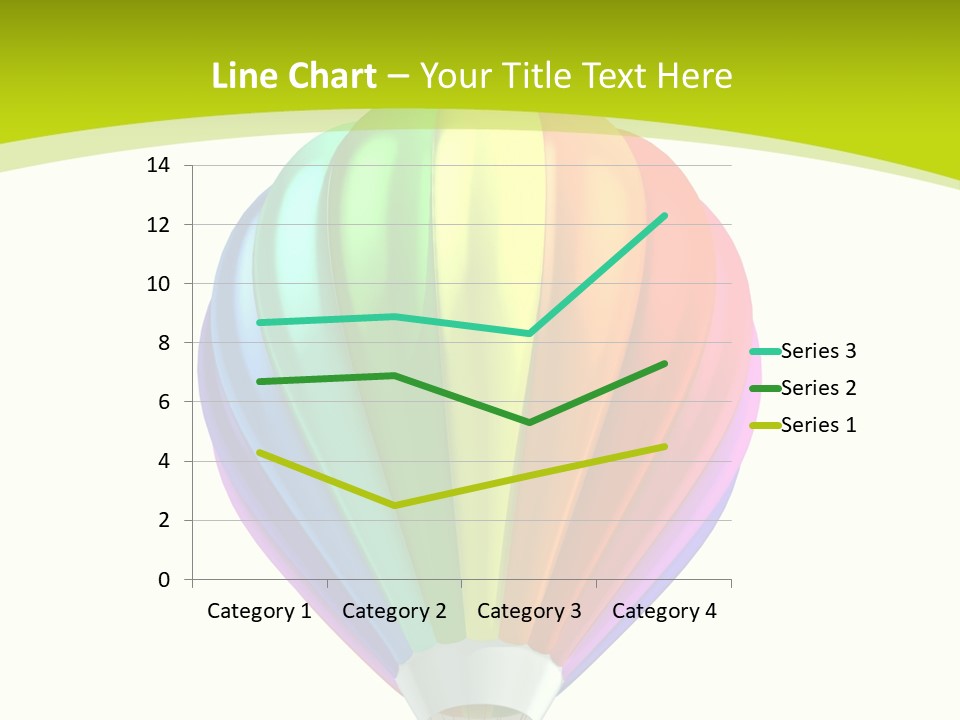 Ride Striped Journey PowerPoint Template
