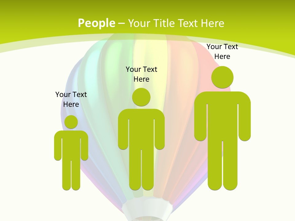 Ride Striped Journey PowerPoint Template