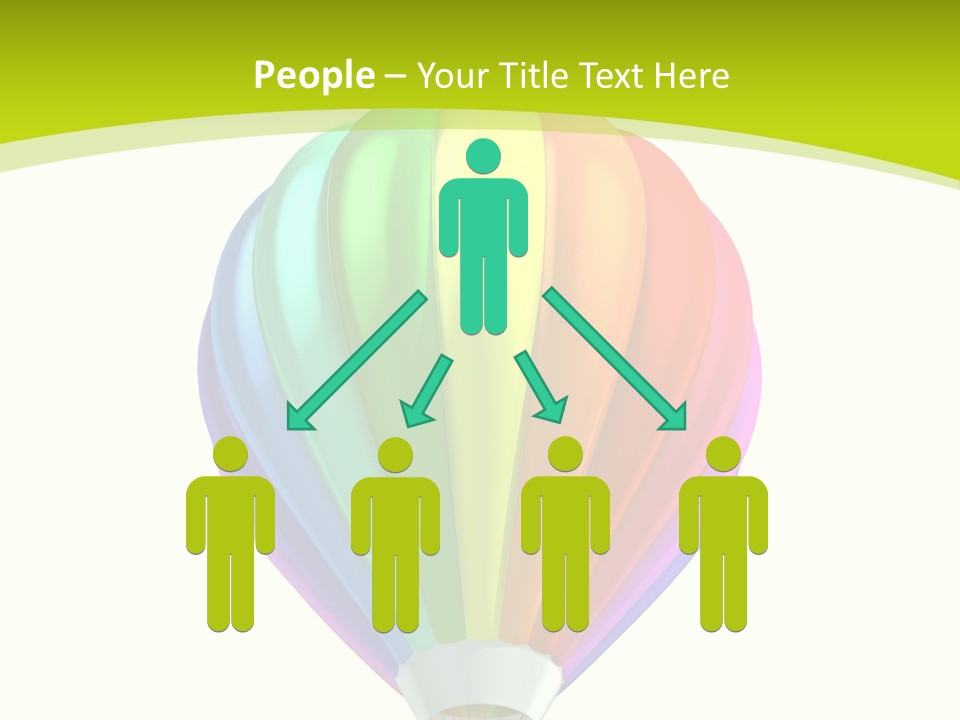 Ride Striped Journey PowerPoint Template