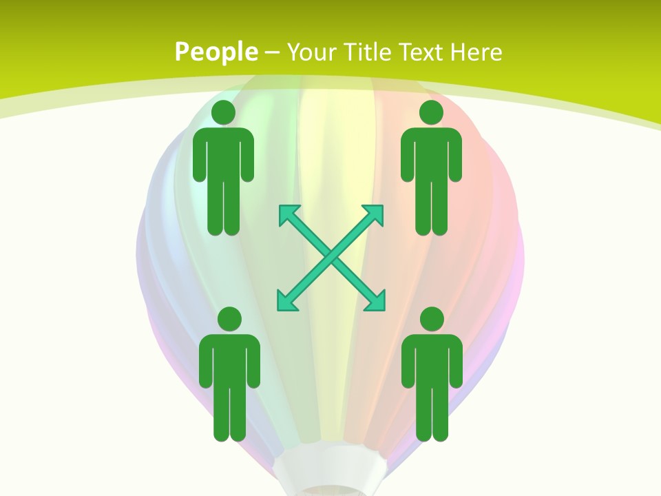 Ride Striped Journey PowerPoint Template