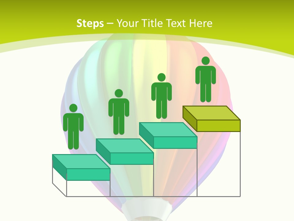 Ride Striped Journey PowerPoint Template