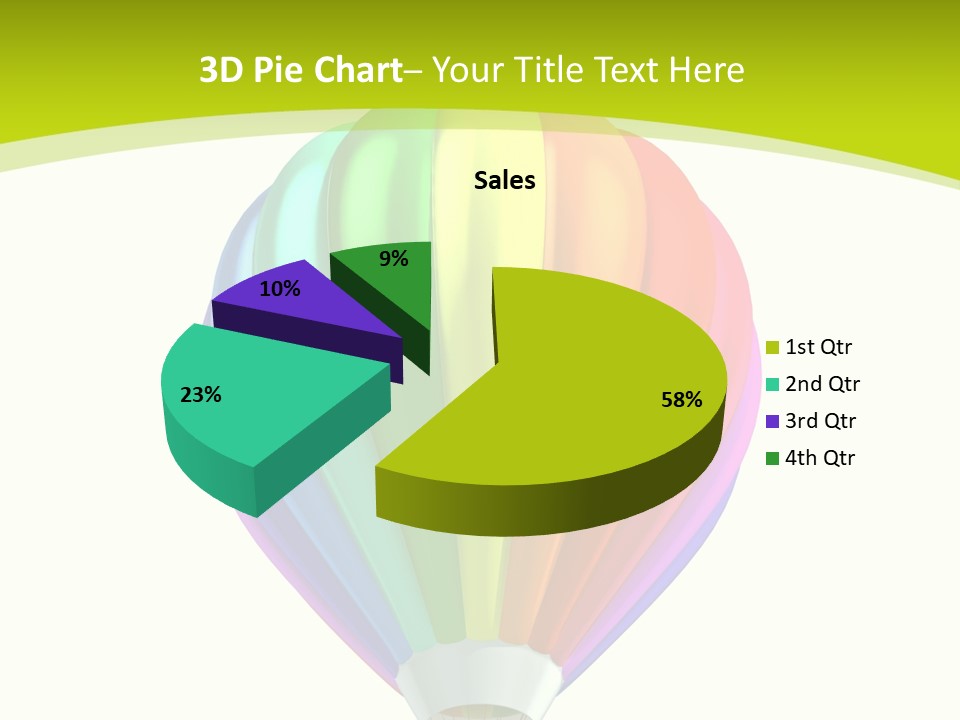 Ride Striped Journey PowerPoint Template
