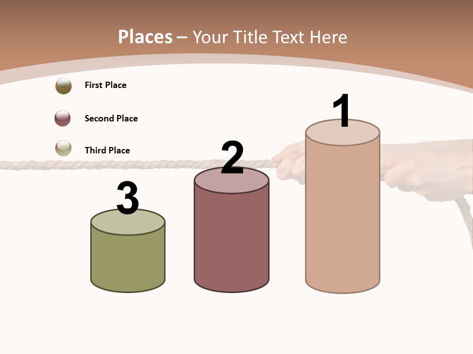 Straight Sport Persistence PowerPoint Template