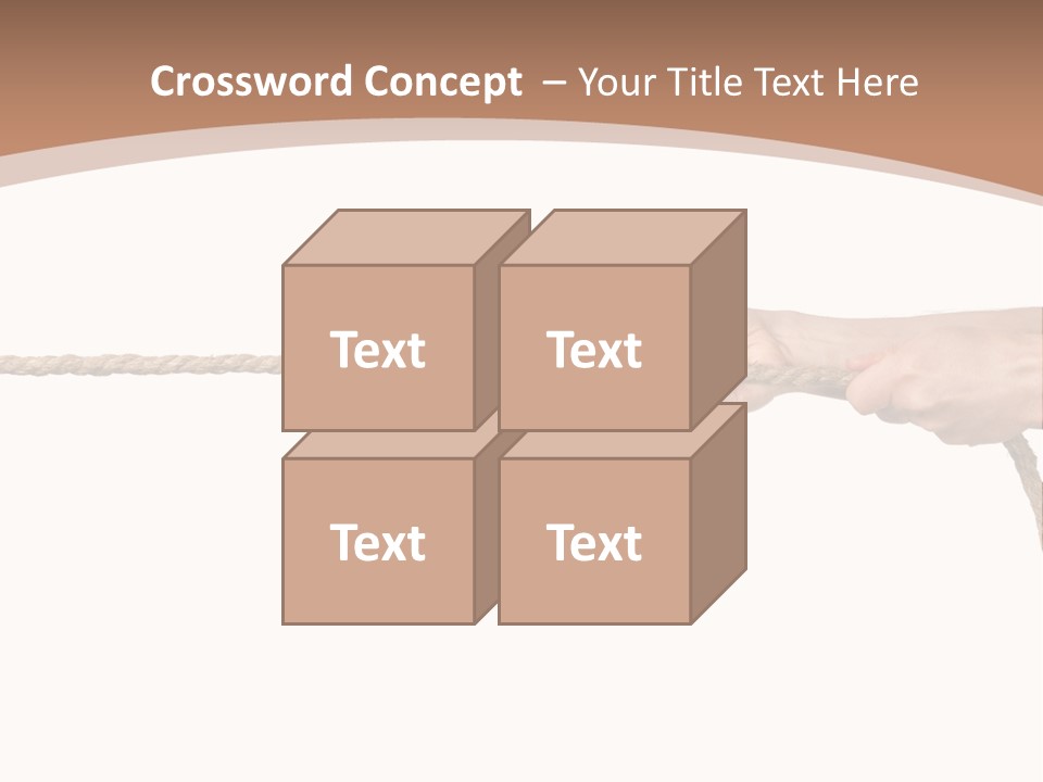Straight Sport Persistence PowerPoint Template