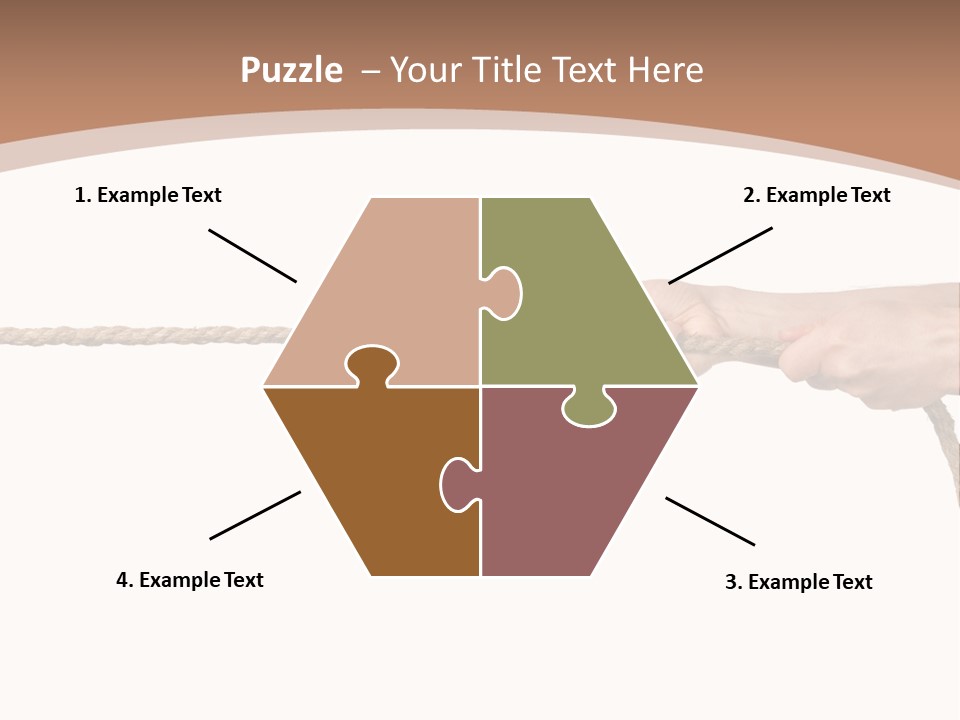 Straight Sport Persistence PowerPoint Template