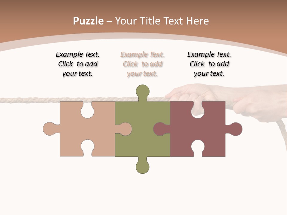 Straight Sport Persistence PowerPoint Template