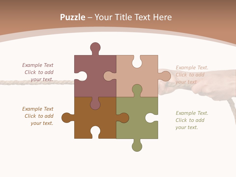 Straight Sport Persistence PowerPoint Template