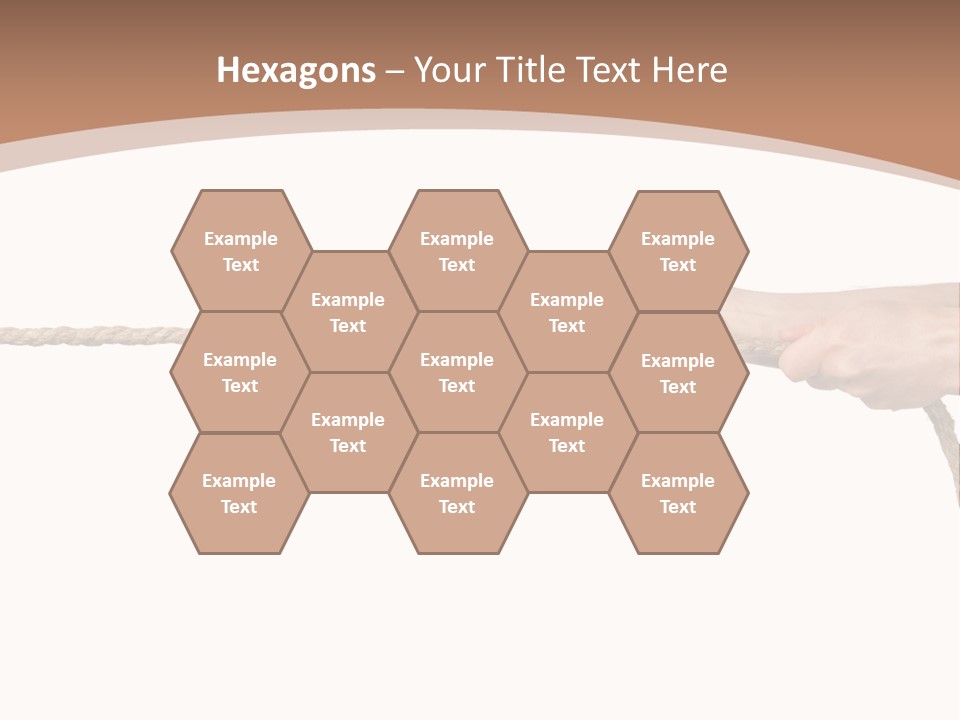 Straight Sport Persistence PowerPoint Template