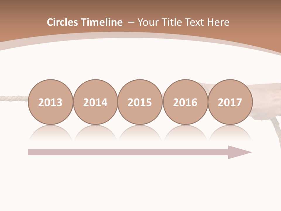 Straight Sport Persistence PowerPoint Template