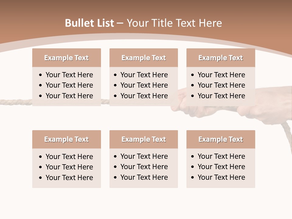 Straight Sport Persistence PowerPoint Template