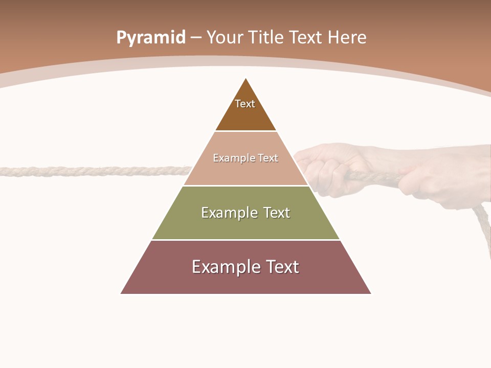 Straight Sport Persistence PowerPoint Template