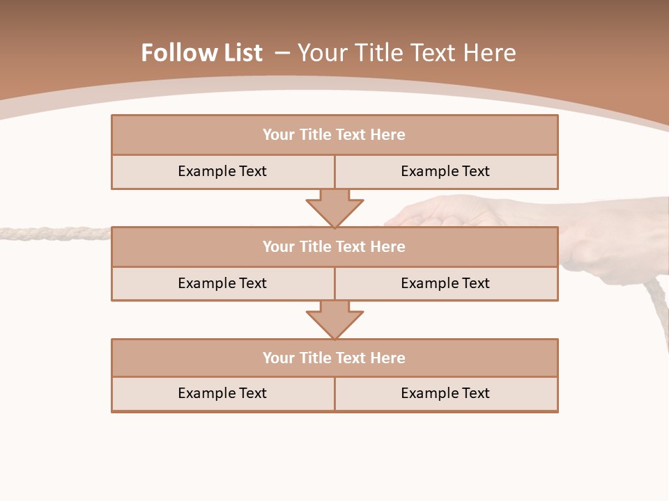 Straight Sport Persistence PowerPoint Template