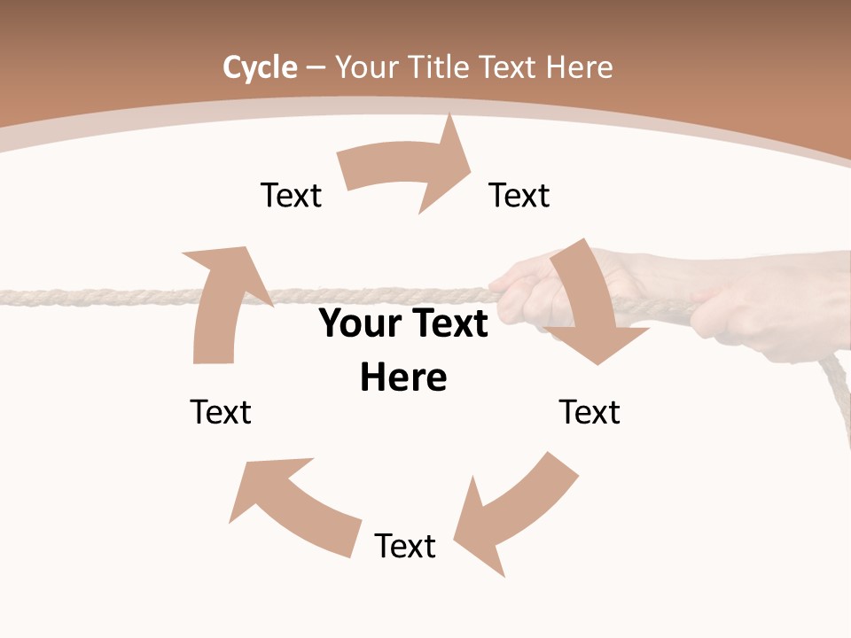 Straight Sport Persistence PowerPoint Template