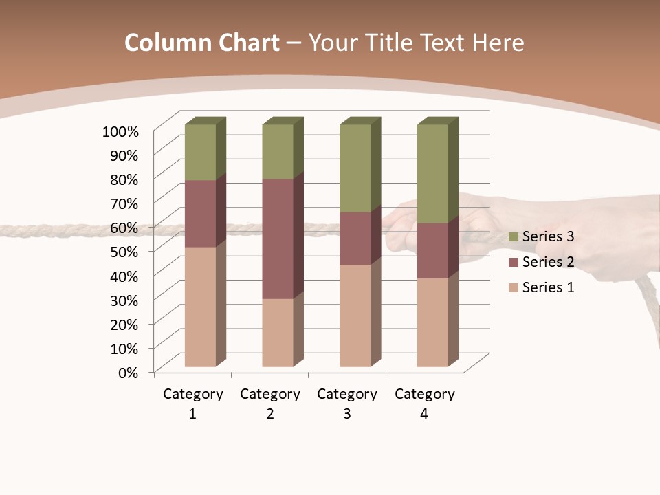 Straight Sport Persistence PowerPoint Template