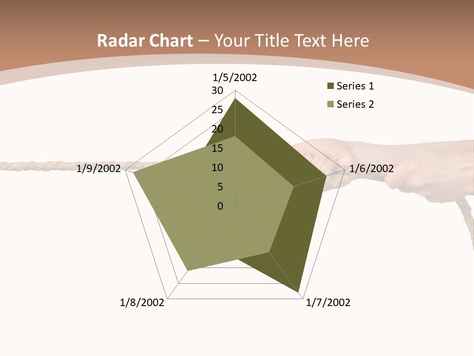 Straight Sport Persistence PowerPoint Template