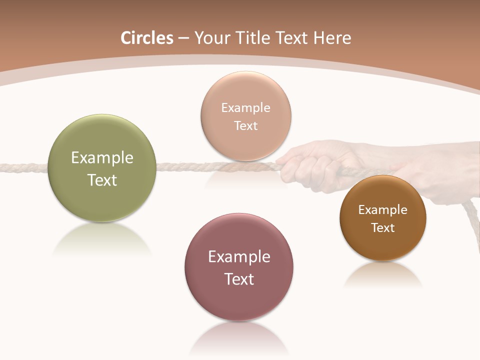 Straight Sport Persistence PowerPoint Template