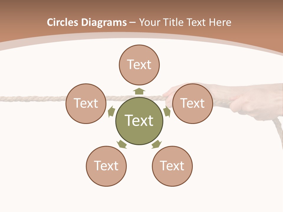 Straight Sport Persistence PowerPoint Template