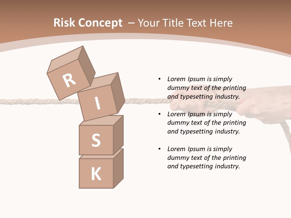 Straight Sport Persistence PowerPoint Template