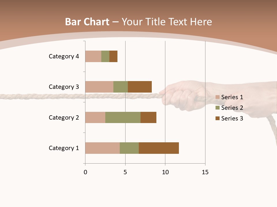 Straight Sport Persistence PowerPoint Template