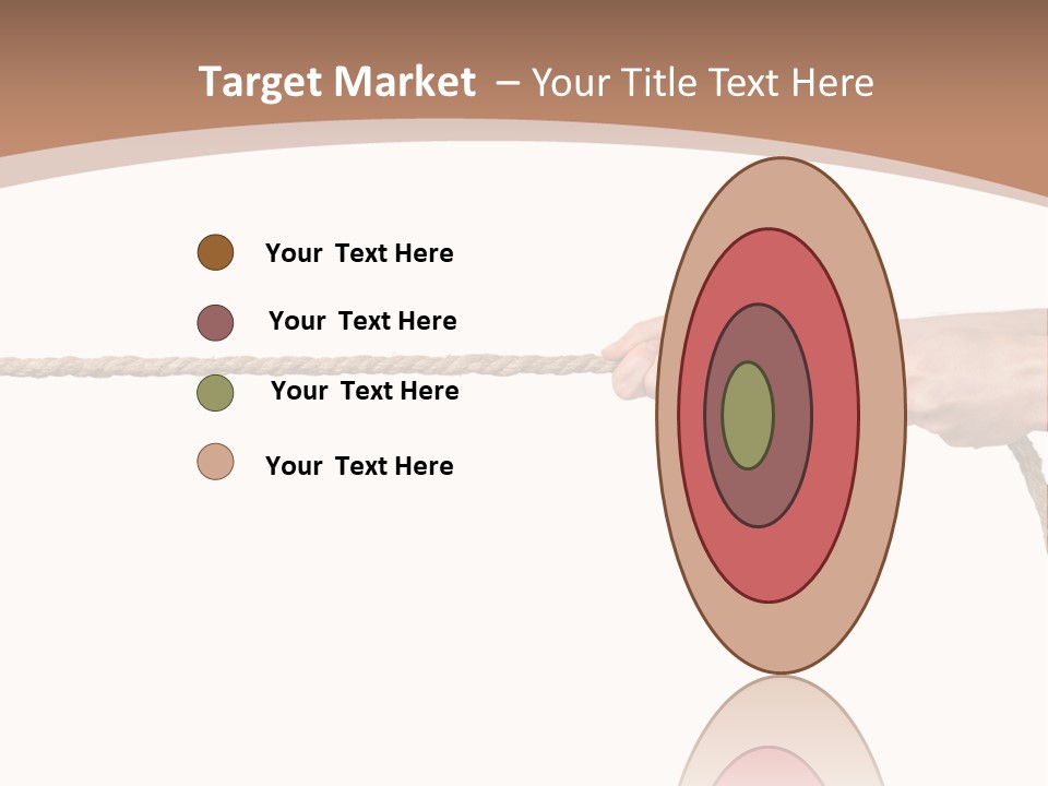 Straight Sport Persistence PowerPoint Template