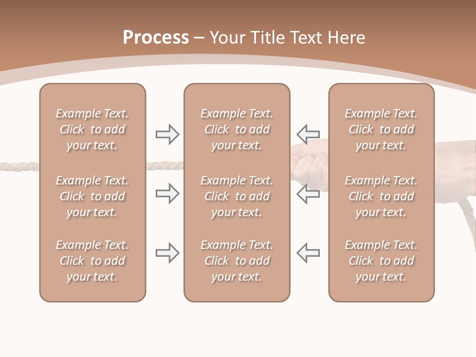 Straight Sport Persistence PowerPoint Template