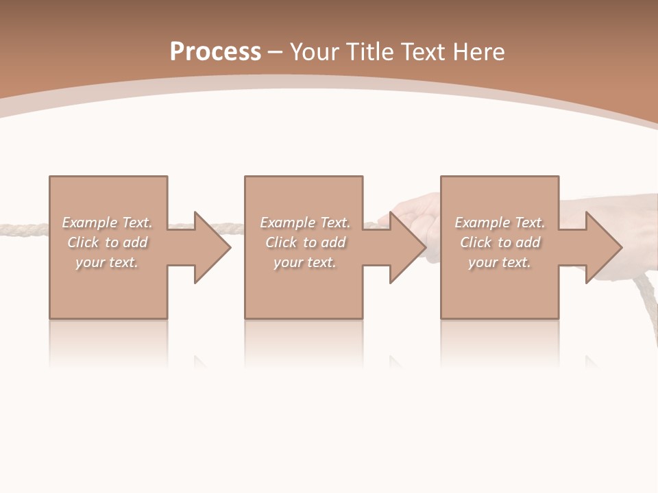 Straight Sport Persistence PowerPoint Template