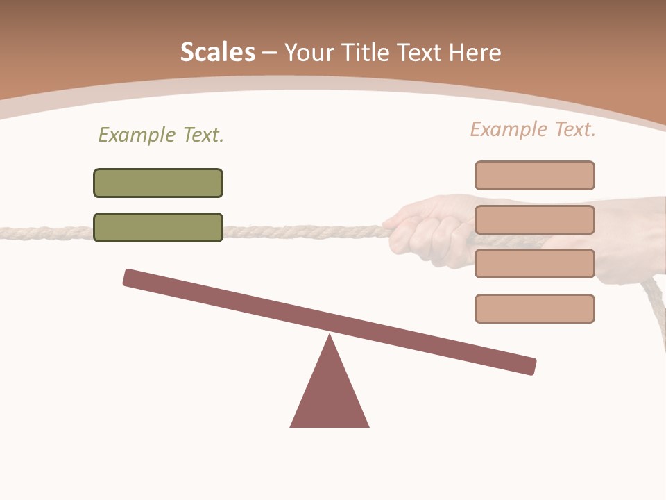 Straight Sport Persistence PowerPoint Template