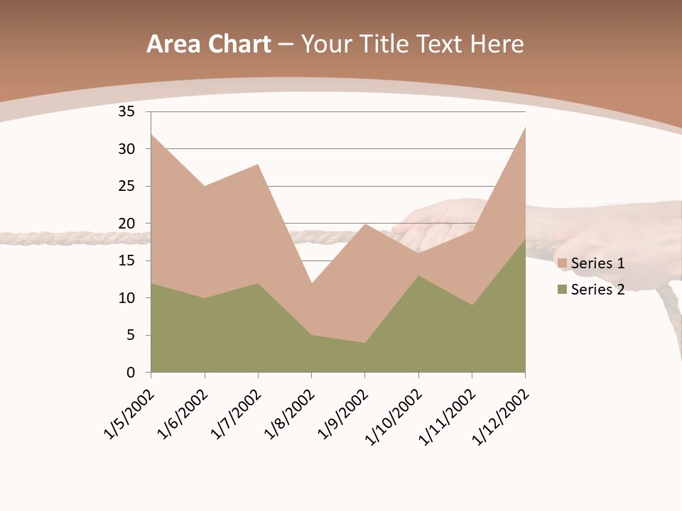 Straight Sport Persistence PowerPoint Template